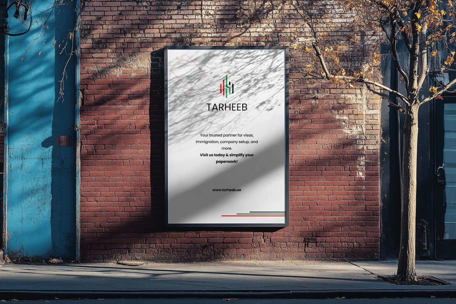 Tarheeb bilingual brand identity system, UAE