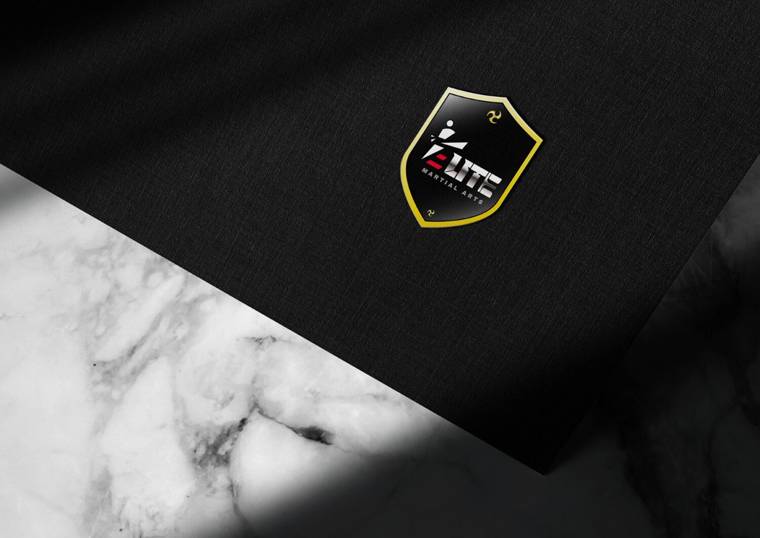 Elite Martial Arts crest identity